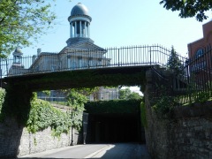 Train tunnel in Oswego