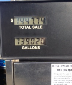 Re-fuel time