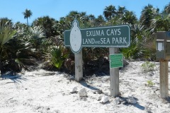 Hog Cay iron park warden (drop box)