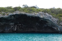 Cave over the water