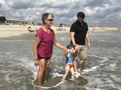 1st dip in the Atlantic - Tybee