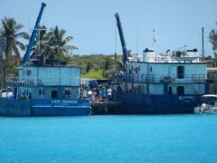 Freight/Mail boat day