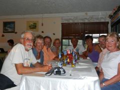 Our dinner gang
