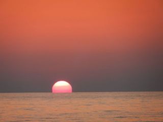 Sunset over the Atlantic