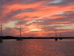 Sunset at Royal Island