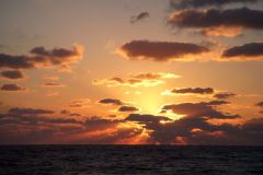 Sunrise over the Gulf Stream