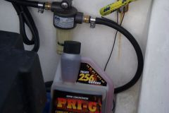 Filter with PRI-G additive to counter Ethanol problems in fuel