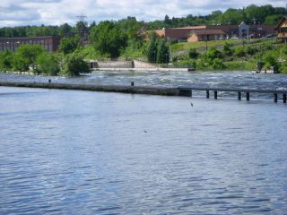 Oswego canal & river adjacent