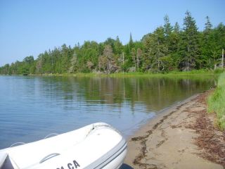 Entrance cut at little harbor