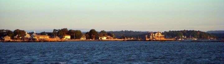 Thimble Islands at sunrise