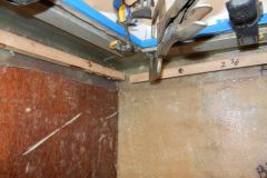 Applying laminate to upper surfaces