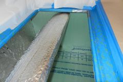 Vacuum panels & extruded poly install