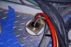 Frigoboat keel cooled condenser mounted