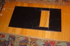Fabricating cover plate for new control