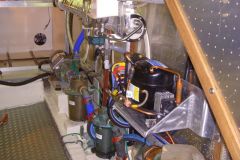 Completed Frigoboat compressor install