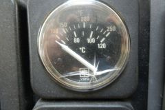 Gauge lense damage