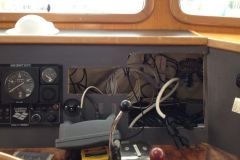 Console damage from break-in