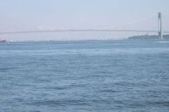 Verazzano Narrows bridge to NY Harbor