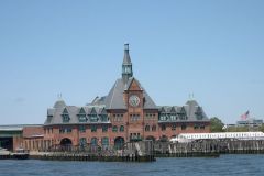 Ferry Terminal north of Ellis Is.