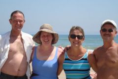 Family shot at South Daytona Beach