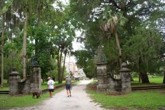 Entrance to Dungeness on Cumberland Island