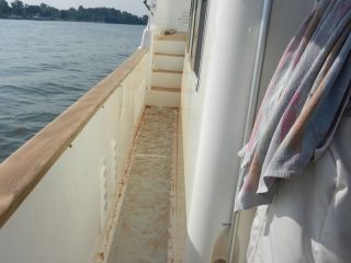 Port side stripped & sanded
