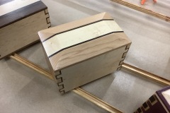 Vaulted lid box