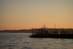 Sunset at Pungo River anchorage