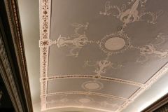 Plaster relief ceiling