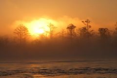 Sunrise Alligator River Canal