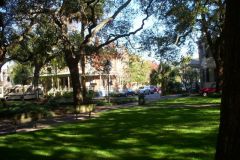 View across a square