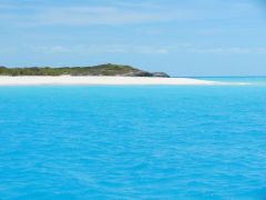 Sand bar at Pigeon Cay