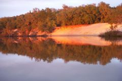 Thoroughfare Creek at sunset - tranquil!