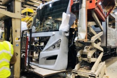 Attaching front cap
