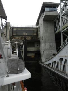 Going down!