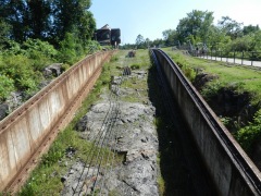 Looking aft on down side