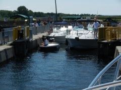 Last lock! Port Severn