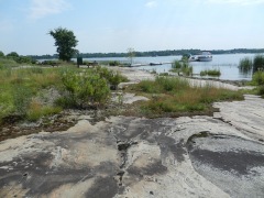 Canadian shield shoreline
