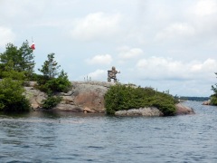 Indian Harbor Inukshuk