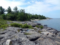 Wreck Island shoreline