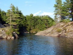 Small cut near Black Bay