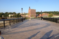 Pedestrian bridge-Amsterdam, NY