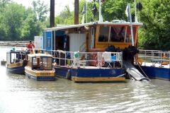 Canal dredge operation