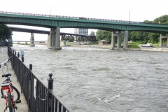 Oswego River- running full!