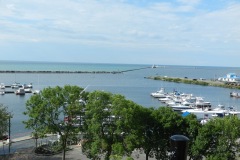 Oswego harbor entrance- Lake Ontario