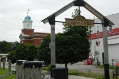 Campbellford municipal canal wall