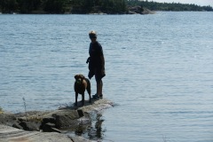 Island near Echo Bay
