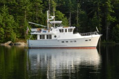 At anchor - Echo Bay