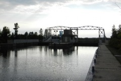 Kirkfield lift lock upper approach (westbound)