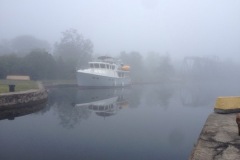 Foggy morning at Lock 7